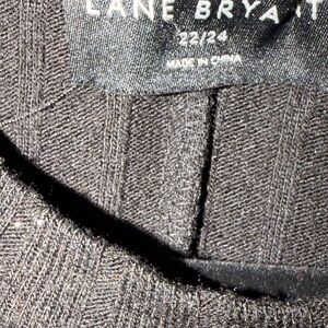 Lane Bryant black tunic